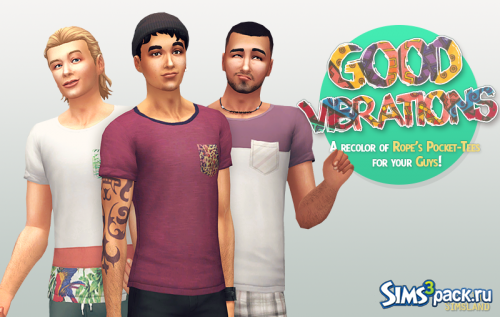 Футболки Good Vibrations от down-in-simsland