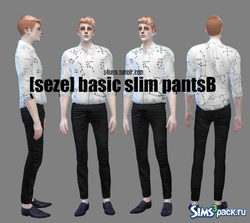 Брюки Basic slim