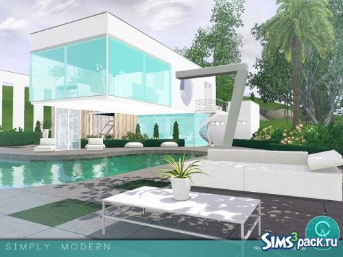 Дом Simply Modern от Pralinesims