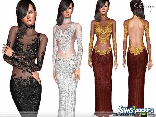 Платье Sequined Lace от ekinege