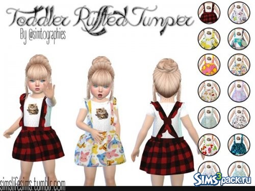 Наряд Ruffled Jumper от simtographies