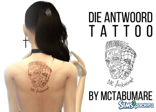 Татуировка &quot;Die Antwoord&quot; от MCtabuMARE