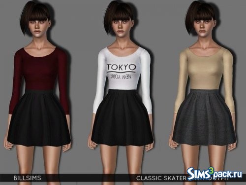 Наряд Classic Skater Skirt от Bill Sims