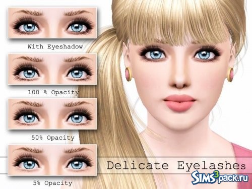 Ресницы Delicate от Pralinesims