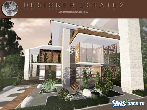 Дом Designer Estate 2 от Pralinesims