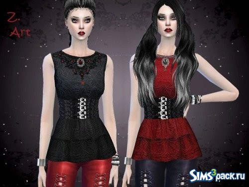 Топ GothChic IV от Zuckerschnute20