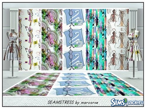 Текстуры Seamstress от Pralinesims