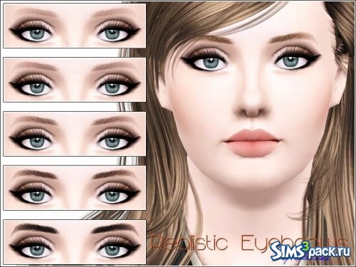 Брови Realistic от Pralinesims