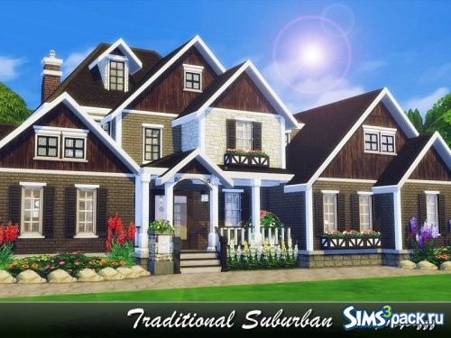 Дом Traditional Suburban от MychQQQ