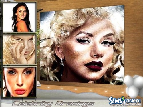 Постеры Celebrity от Pralinesims