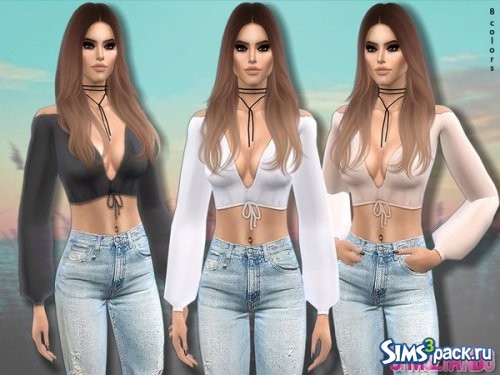 Топ Boho от sims2fanbg