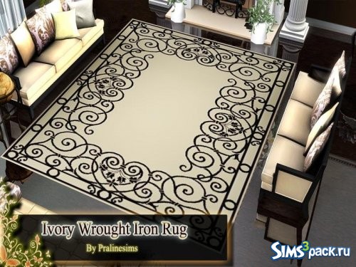 Ковер Ivory Wrought Iron от Pralinesims