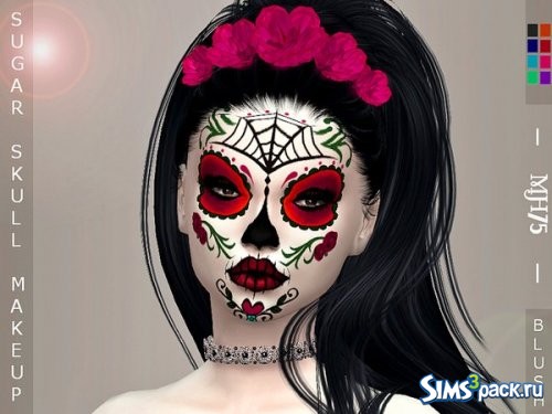 Макияж Sugar Skull от Margeh-75