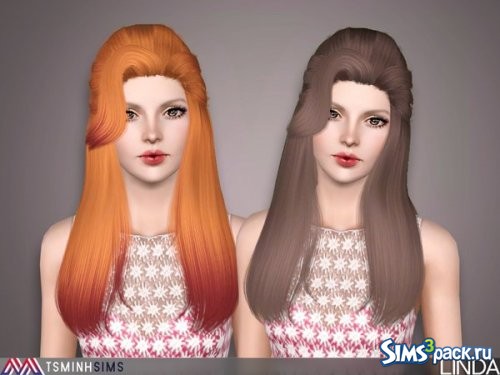 Прическа Linda от TsminhSims