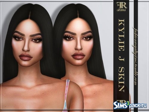 Скинтон Kylie J(Overlay & Non-Overlay) от FashionRoyaltySims