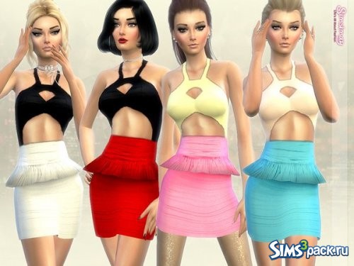 Вечернее платье Peplum от Simsimay