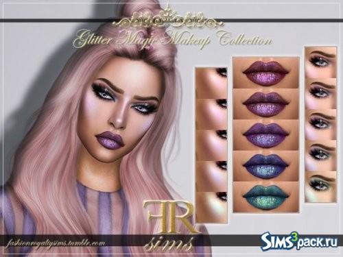 Макияж Glitter Magic от FashionRoyaltySims