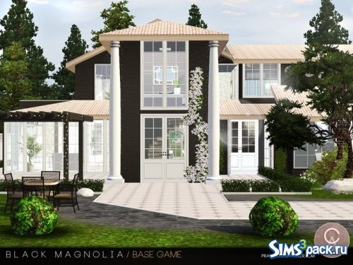 Дом Black Magnolia от Pralinesims