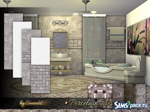 Сет Porcelain Tiles от emerald