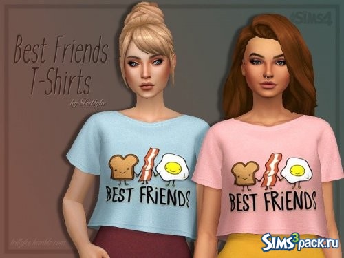 Футболки Best Friends от Trillyke