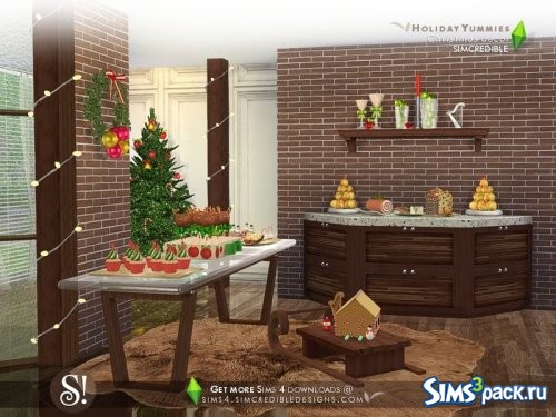 Декор Holiday Yummies от SIMcredible!