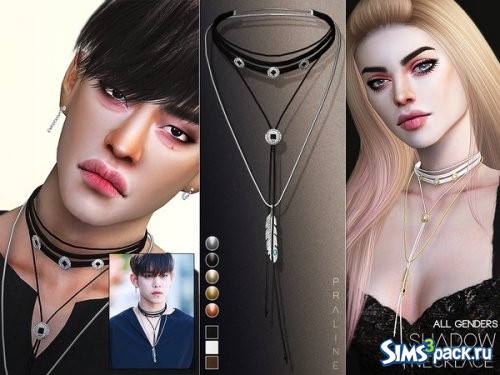 Ожерелье Shadow от Pralinesims