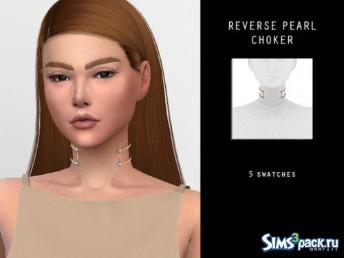 Чокер Reverse Pearl от GrafitySims