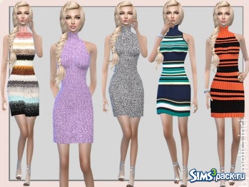 Платье Stripe Bodycon от melisa inci