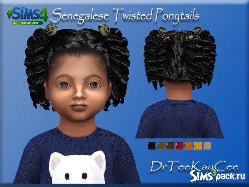 Прическа Senegalese Twisted Ponytails от drteekaycee