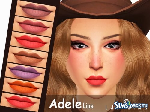 Помада Adele от LJP-Sims