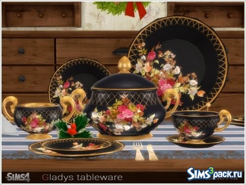 Сет Gladys tableware от Severinka_