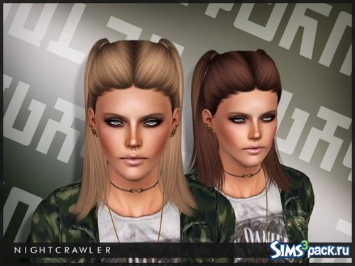 Прическа Bunny от Nightcrawler Sims