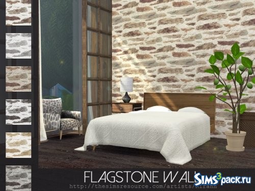 Настенное покрытие Flagstone от Rirann