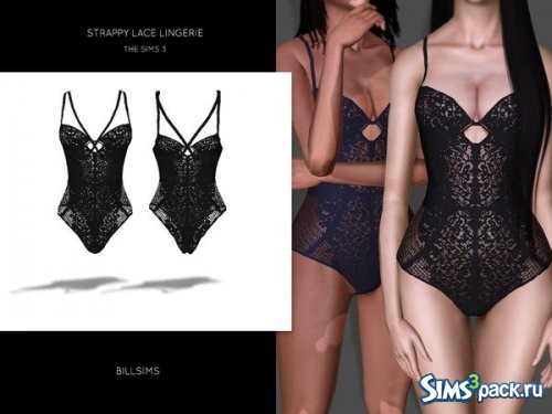 Боди Strappy Lace от Bill Sims