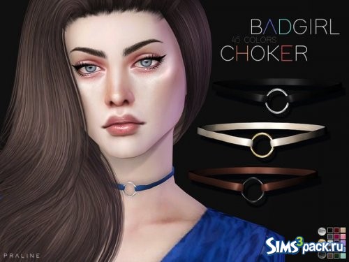 Чокер Badgirl от Pralinesims