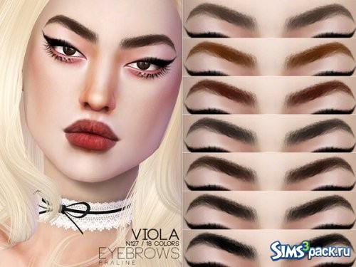 Брови Viola от Pralinesims