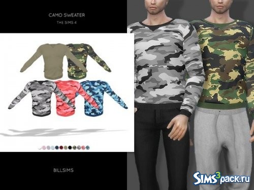 Свитер Camo от Bill Sims