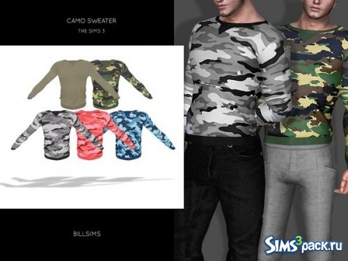 Свитер Camo от Bill Sims