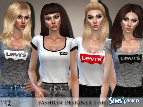 Футболка Fashion Designer от Black Lily