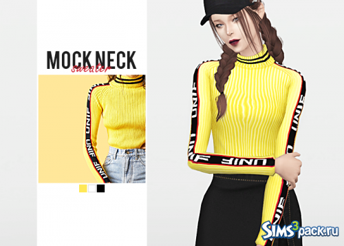 Водолазка Mock Neck от WAEKEY