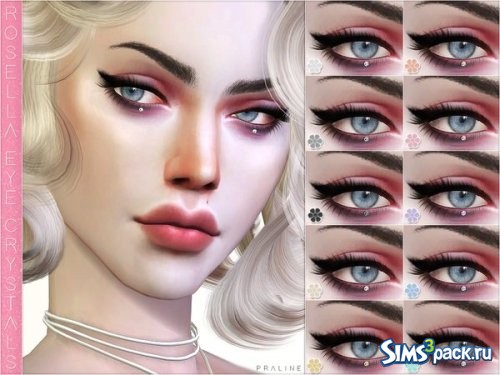 Кристаллы под глаза Rosella от Pralinesims