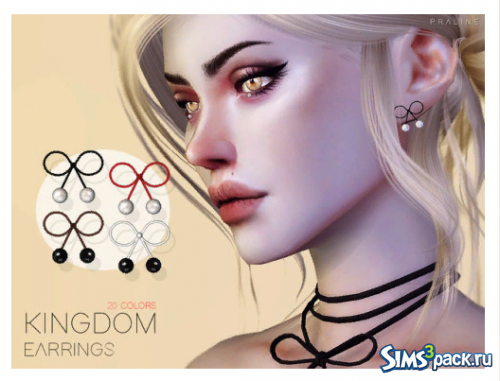 Серьги Kingdom от Pralinesims