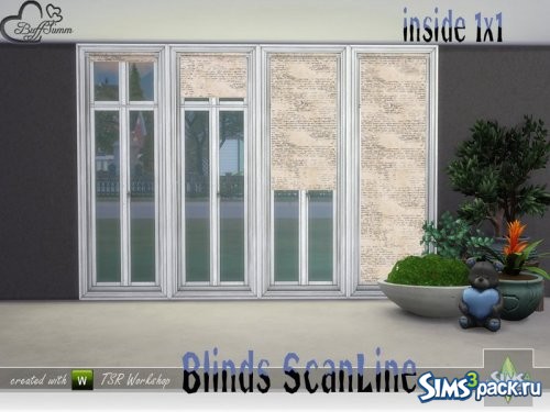 Шторы Blinds ScanLine Inside от BuffSumm