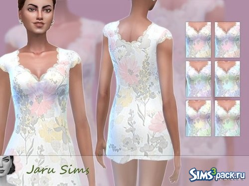 Летнее платье № 1 от Jaru Sims