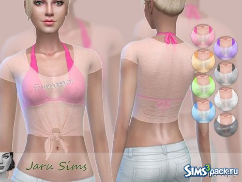 Летний топ № 1 от Jaru Sims