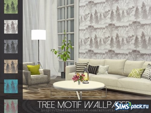 Обои Tree Motif от Rirann