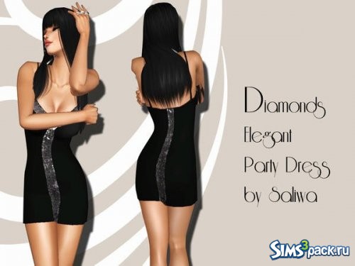 Вечернее платье Diamonds Elegant от Saliwa