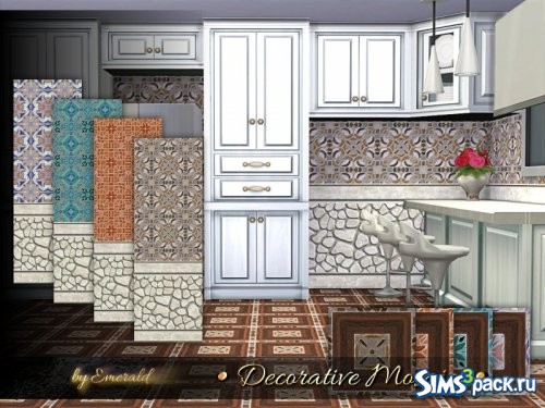 Сет Decorative Mosaics от emerald