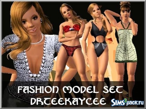 Сет The Fashion Model от drteekaycee