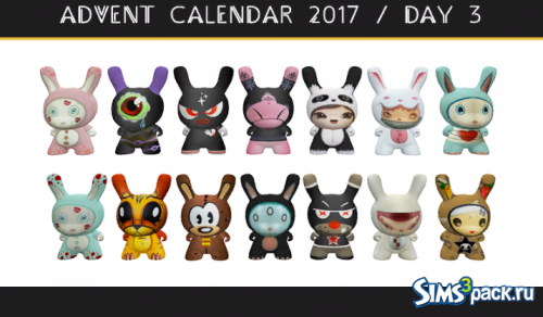 Игрушки Dunny Vinyl от dreamteamsims